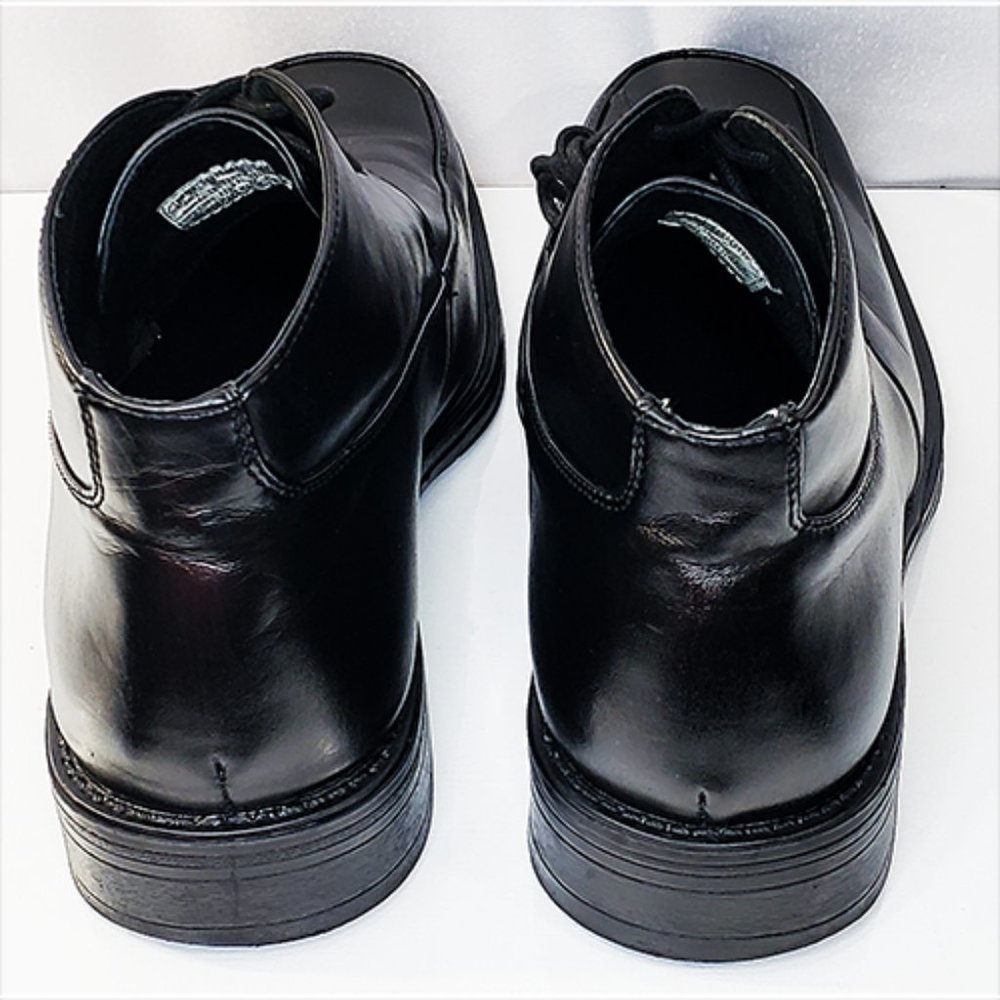 Morenza Men’s Business, Casual, Dress, Ankle Boots Square Toe Shoes Pre-Owned - Picture 4 of 12